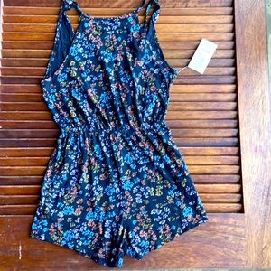 RVCA TRENT WHITEHEAD MONSOON - SHORT ROMPER FOR WOMEN size small